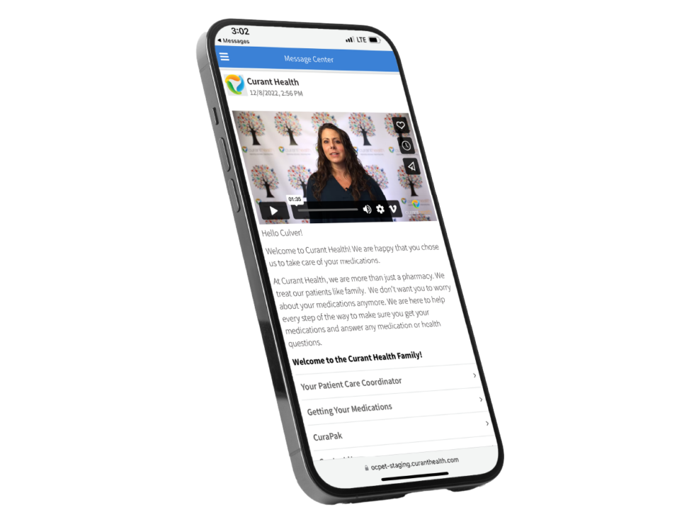 Curant Specialty | Improving Outcomes. Improving Lives